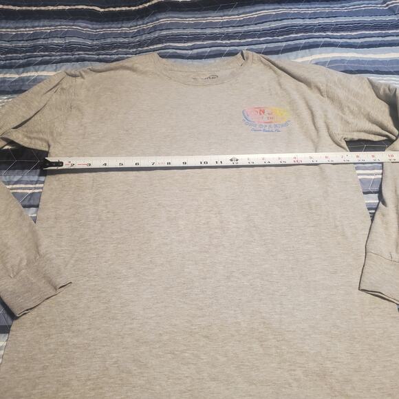 Ron Jon Surf Shop Size M Cocoa Beach Florida One of A Kind Long Sleeve Tee Gray - Picture 5 of 6